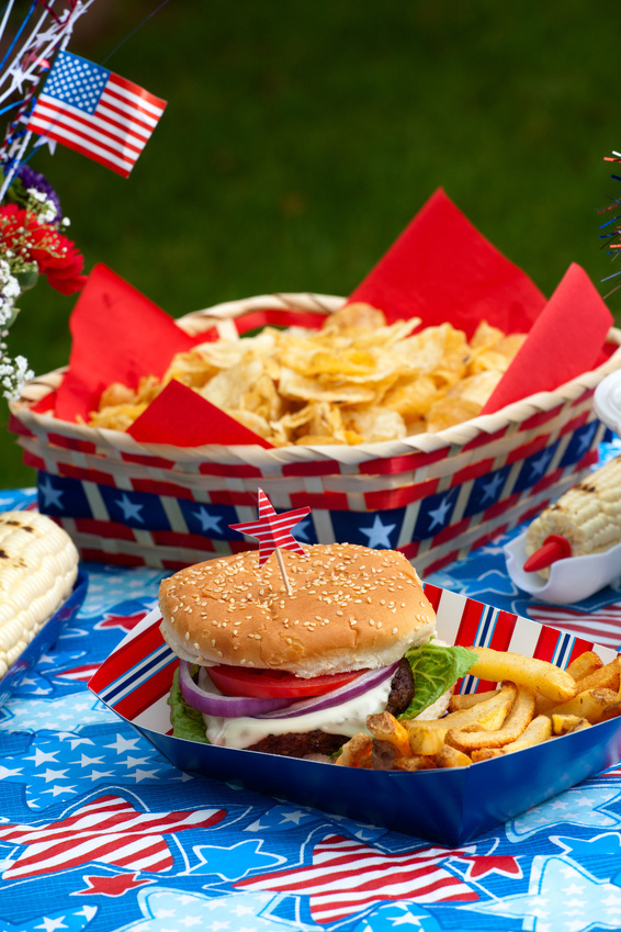 4th of July burger ideas