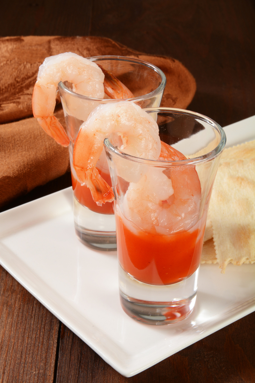 Boat Birthday Party Shrimp Cocktail