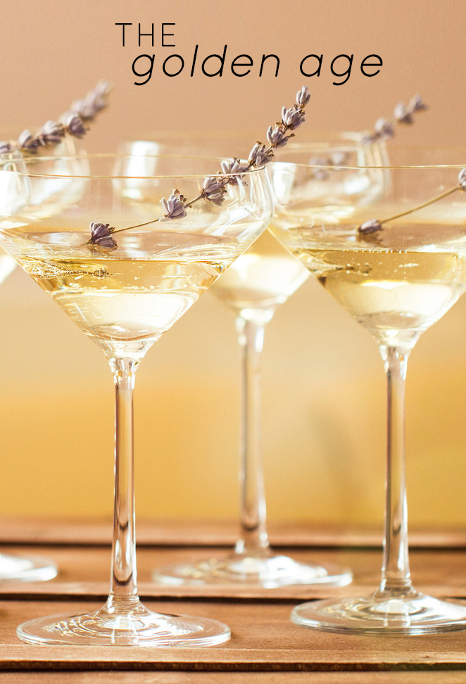 Top 5 Oscars-Inspired Cocktails: The Golden Age (Ginger Champagne Sparkler)